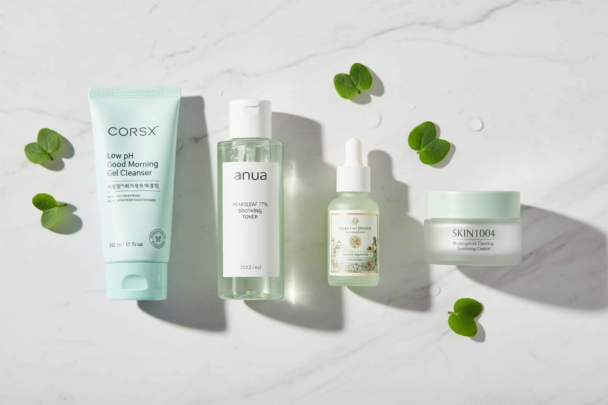 Korean Skincare Summer Bundle Kit (4 Bottles)